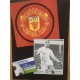 Signed picture of David Herd the Manchester United footballer. 